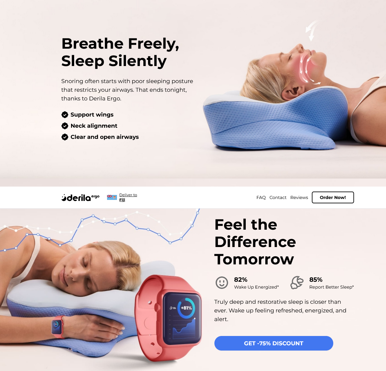 Derila benefits - breathe freely, feel the difference