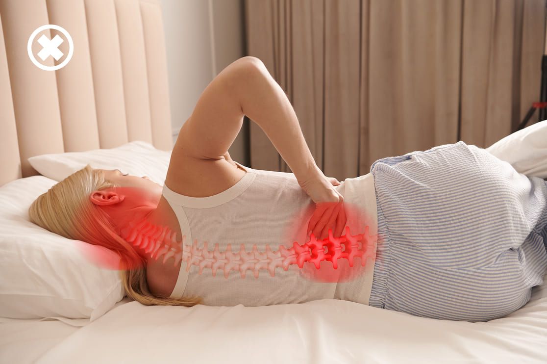 Old pillow causing pain